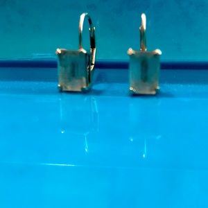 Aquamarine earrings